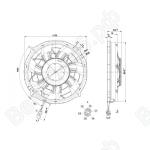 Осевой вентилятор ebmpapst W3G300BV2401_1