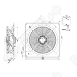 Осевой вентилятор ebmpapst W4E500GM0301