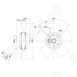 Осевой вентилятор ebmpapst A2D200AA0201_1