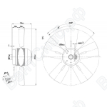 Осевой вентилятор ebmpapst A2D300AD0202_1