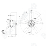 Осевой вентилятор ebmpapst A2E300AC4701_1