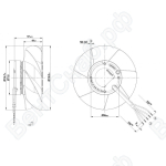 Осевой вентилятор ebmpapst A2S130AA0339