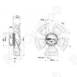 Осевой вентилятор ebmpapst A3G500AN3390_1