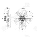 Осевой вентилятор ebmpapst A3G800AV0101_1