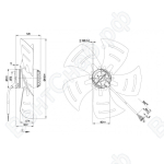 Осевой вентилятор ebmpapst A4D420AP0202