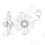 Осевой вентилятор ebmpapst A4D500AM0103_1