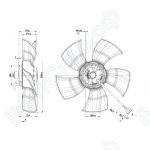Осевой вентилятор ebmpapst A4E300AS7201_1