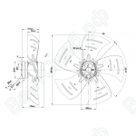 Осевой вентилятор ebmpapst A4E420AP0201_1