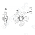 Осевой вентилятор ebmpapst A4E500AM0301_1