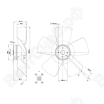 Осевой вентилятор ebmpapst A6E330AA0210