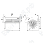 Центробежный вентилятор ebmpapst D2D133AB0631