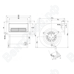 Центробежный вентилятор ebmpapst D2E097CB0112_1