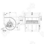 Центробежный вентилятор ebmpapst D2E133DM4723_1