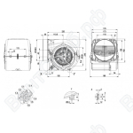Центробежный вентилятор ebmpapst D2E146HS9744_1