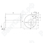 Центробежный вентилятор ebmpapst D2E160AB0106_1