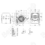 Центробежный вентилятор ebmpapst D3G146HQ1362