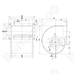 Центробежный вентилятор ebmpapst D4E180BA0202_1