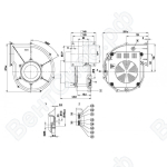 Центробежный вентилятор ebmpapst G1G170AB3151_1