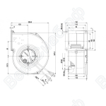 Центробежный вентилятор ebmpapst G3G140AW0512_1