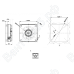 Центробежный вентилятор ebmpapst K2E200AD2001_1