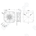 Центробежный вентилятор ebmpapst K3G190RC0503_1