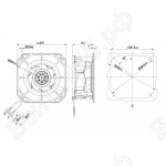 Центробежный вентилятор ebmpapst K3G225RD0503_1