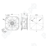 Центробежный вентилятор ebmpapst K3G225RE0703_1