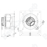 Центробежный вентилятор ebmpapst K3G280RR04I2_1
