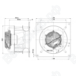 Центробежный вентилятор ebmpapst K3G355AY4322