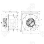 Центробежный вентилятор ebmpapst K3G400AQ2331_1