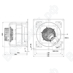 Центробежный вентилятор ebmpapst K3G450AZ3031_1