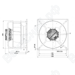 Центробежный вентилятор ebmpapst K3G500AP2568
