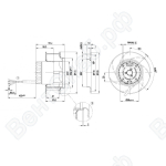 Центробежный вентилятор ebmpapst R1G133AA1702_1