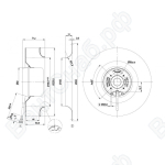 Центробежный вентилятор ebmpapst R1G220AB35B7_1