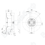 Центробежный вентилятор ebmpapst R1G220AB7399_1