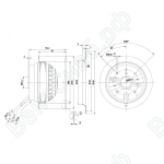 Центробежный вентилятор ebmpapst R2E120AR7705_1
