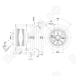 Центробежный вентилятор ebmpapst R2E140AI2805_1