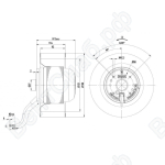 Центробежный вентилятор ebmpapst R2E160AY4701_1