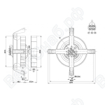 Центробежный вентилятор ebmpapst R2E180AH0506_1