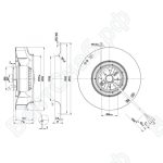 Центробежный вентилятор ebmpapst R2E220RB0614_1