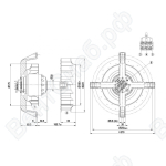 Центробежный вентилятор ebmpapst R2E225AG0111_1