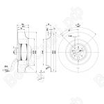 Центробежный вентилятор ebmpapst R2E225AT5105_1
