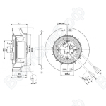 Центробежный вентилятор ebmpapst R3G190RC0503_1