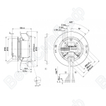 Центробежный вентилятор ebmpapst R3G190RV6501_1