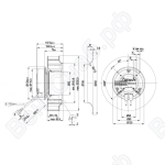 Центробежный вентилятор ebmpapst R3G220AE5001_1
