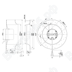 Центробежный вентилятор ebmpapst R3G280AC6638_1