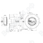 Центробежный вентилятор ebmpapst R3G280AU06B1_1