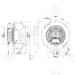 Центробежный вентилятор ebmpapst R3G280RR10P1_1