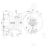 Центробежный вентилятор ebmpapst R3G310AN1311_1