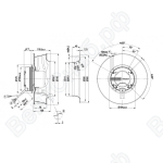 Центробежный вентилятор ebmpapst R3G310AN4371_1